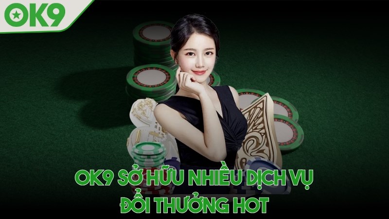 Trang web sở hữu nhiều dịch vụ đổi thưởng hot
